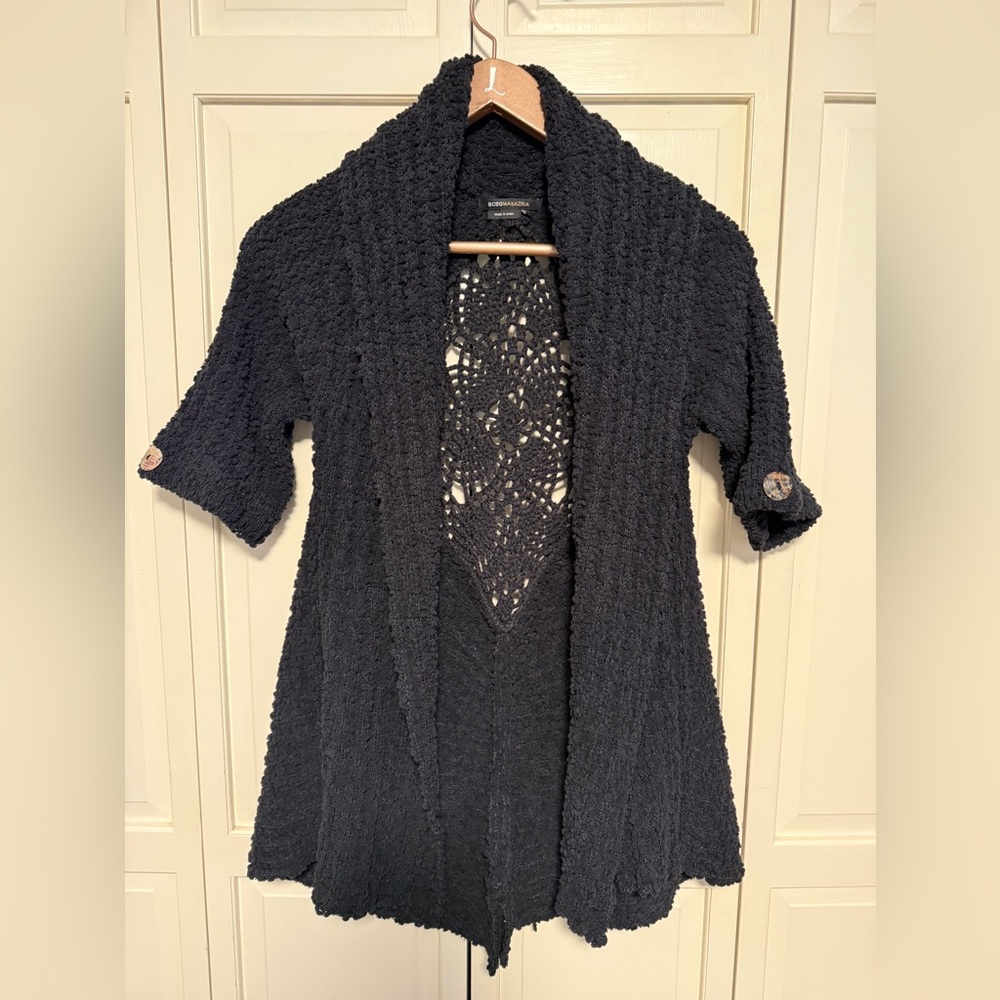 Women's BCBG Max Azria Black Knit Sweater